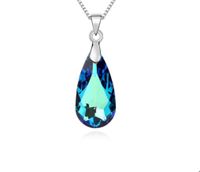 1 Piece Fashion Water Droplets Alloy Plating Artificial Crystal Gold Plated Women's Pendant Necklace main image 2