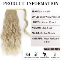 Women's Casual Street High Temperature Wire Long Curly Hair main image 4