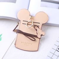 Unisex Cartoon Pu Leather Zipper Buckle Card Holders main image 2