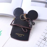 Unisex Cartoon Pu Leather Zipper Buckle Card Holders sku image 3