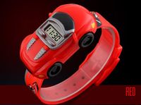 Sports Car Buckle Electronic Kids Watches sku image 2