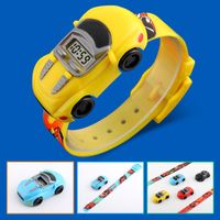 Sports Car Buckle Electronic Kids Watches main image 1