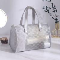 Women's Large All Seasons Polyester Letter Fashion Pillow Shape Zipper Cosmetic Bag main image 1