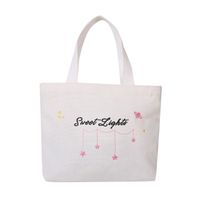 Women's Small Spring&summer Canvas Solid Color Streetwear Square Zipper Shoulder Bag sku image 6