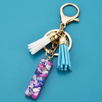 1 Piece Cute Letter Alloy Resin Unisex Bag Pendant Keychain sku image 9