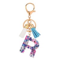 1 Piece Fashion Letter Arylic Unisex Bag Pendant Keychain main image 2
