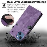 Simple Style Solid Color Tpu Pu Leather   Phone Accessories main image 2