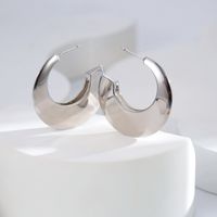 Fashion Round Copper Plating Earrings 1 Pair sku image 2