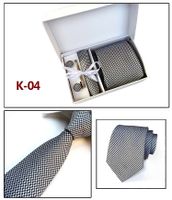 Factory Wholesale Men's Tie Spot Gift Box 6 Pieces Set Team Necktie Business Formal Wear Tie sku image 4