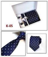 Factory Wholesale Men's Tie Spot Gift Box 6 Pieces Set Team Necktie Business Formal Wear Tie sku image 5