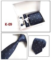Fabrik Großhandel Herren Krawatte Spot Geschenk Box 6-teiliges Set Gruppe Krawatte Business Formelle Krawatte sku image 9