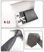 Factory Wholesale Men's Tie Spot Gift Box 6 Pieces Set Team Necktie Business Formal Wear Tie sku image 12