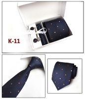 Fabrik Großhandel Herren Krawatte Spot Geschenk Box 6-teiliges Set Gruppe Krawatte Business Formelle Krawatte sku image 11