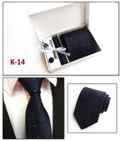 Factory Wholesale Men's Tie Spot Gift Box 6 Pieces Set Team Necktie Business Formal Wear Tie sku image 14