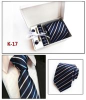 Factory Wholesale Men's Tie Spot Gift Box 6 Pieces Set Team Necktie Business Formal Wear Tie sku image 17
