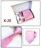 Factory Wholesale Men's Tie Spot Gift Box 6 Pieces Set Team Necktie Business Formal Wear Tie sku image 20