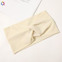 Simple Style Solid Color Cloth Hair Band 1 Piece sku image 14