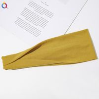 Simple Style Solid Color Cloth Hair Band 1 Piece sku image 8