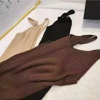 Women's A-line Skirt Casual U Neck Solid Color Midi Dress Holiday main image 5