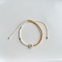 Simple Style Letter Glass Wholesale Bracelets sku image 14