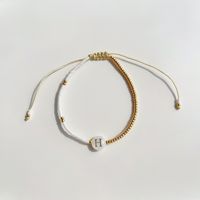 Simple Style Letter Glass Wholesale Bracelets main image 4
