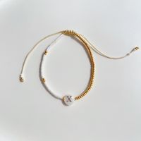Simple Style Letter Glass Wholesale Bracelets sku image 17