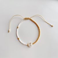Simple Style Letter Glass Wholesale Bracelets sku image 15