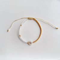 Simple Style Letter Glass Wholesale Bracelets sku image 2