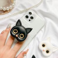 Original Adhesive Portable Make-up Mirror Selfie Ring Ins Style 3d Cute Cat Mobile Phone Airbag Bracket main image 6