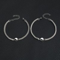 Simple Style Geometric Stainless Steel Enamel Bracelets 1 Piece 1 Pair main image 4