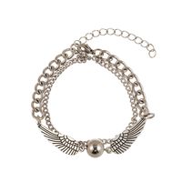 Fashion Angel Wings Stainless Steel Plating Bracelets 1 Piece main image 2
