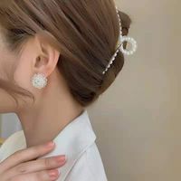 1 Pair Sweet Flower Artificial Crystal Alloy Women's Ear Studs main image 3