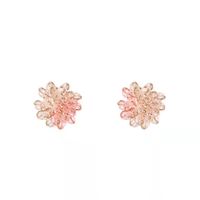 1 Pair Sweet Flower Artificial Crystal Alloy Women's Ear Studs main image 2