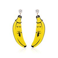 1 Pair Funny Fruit Arylic Women's Drop Earrings sku image 8
