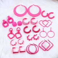 1 Pair Casual Geometric Metal Plating Women's Earrings main image 6