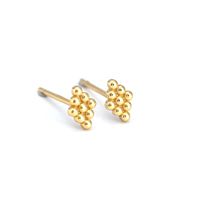 Casual Geometric Sterling Silver Plating Ear Studs 1 Pair main image 3