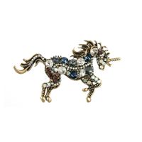 Fashion Horse Alloy Inlay Rhinestones Glass Unisex Brooches 1 Piece main image 11