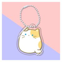 1 Piece Fashion Cat Arylic Beaded Unisex Keychain sku image 5