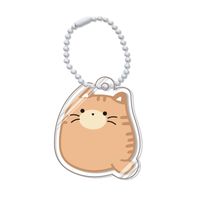 1 Piece Fashion Cat Arylic Beaded Unisex Keychain main image 3