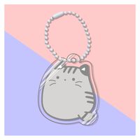 1 Piece Fashion Cat Arylic Beaded Unisex Keychain sku image 8