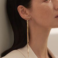 1 Pair Fashion Tassel Metal Plating Women's Drop Earrings main image 6