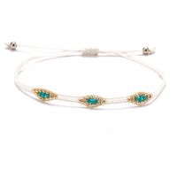 Bohemian Geometric Beaded Alloy Rope Braid Unisex Bracelets sku image 2