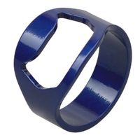 Punk Geometric Stainless Steel Rings sku image 2