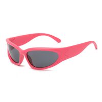 Fashion Solid Color Pc Special-shaped Mirror Full Frame Women's Sunglasses sku image 10
