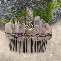 Fashion Sun Crown Crystal Insert Comb 1 Piece sku image 7