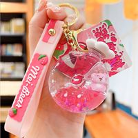 1 Piece Cute Donuts Arylic Alloy Women's Bag Pendant Keychain main image 2
