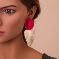 Fashion Leaf Alloy Plating Women's Earrings sku image 21