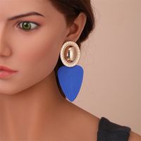 Fashion Leaf Alloy Plating Women's Earrings sku image 28