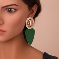Fashion Leaf Alloy Plating Women's Earrings sku image 18