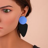 Fashion Leaf Alloy Plating Women's Earrings sku image 3